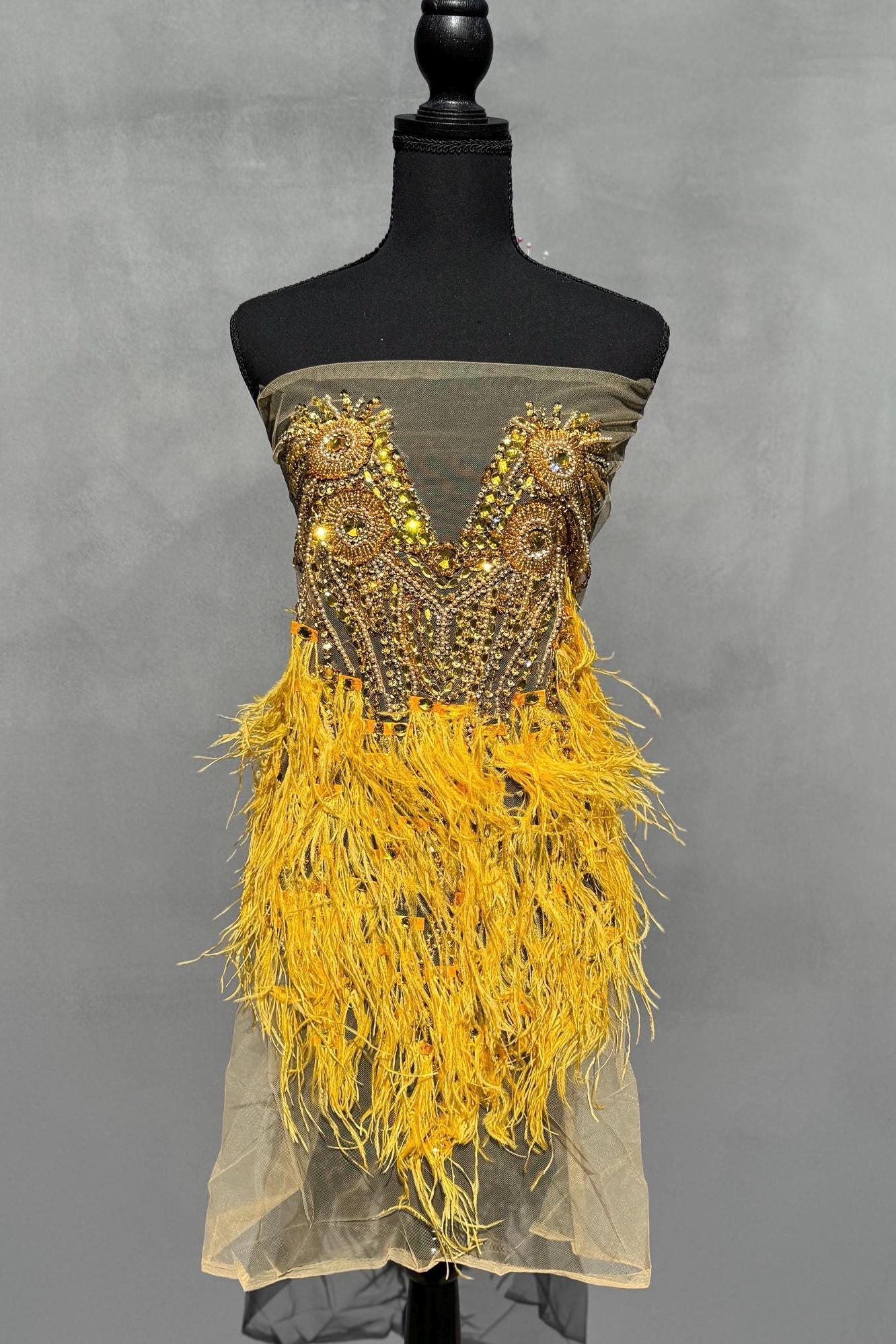 Gold Feather Corset - Etsy Gold Feather Corset - Etsy
