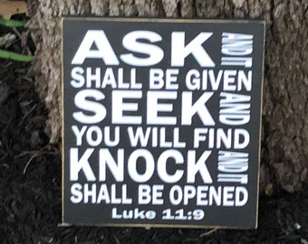 Knock And It Shall Etsy