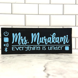 Computer Science Personalized Teacher Gifts ~ Computer Teacher Name Sign Classroom Décor ~ Software Engineer Technology Teacher Name Plate