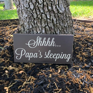 Grandpa Gift For Him Custom Wood Sign ~ Papa Gifts For Dad Christmas Gift Grandpa Gifts For Papa ~ Gift For Grandpa Dad Gifts From Son