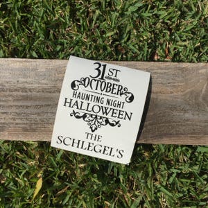 Halloween decal is a great way for you Jack O Lanterns to last even longer this year!  No carve pumpkin stickers easily apply to a real or faux pumpkin.  Great as porch decor, personalized decal or just fun for October 31!  PUMPKIN NOT INCLUDED.