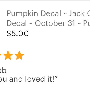 Personalized October 31 Vinyl Halloween Decal – Custom Halloween Decorations, Spooky Vinyl Stickers 

Celebrate spooky season in style with our personalized October 31 vinyl Halloween decal! Perfect for adding a festive touch to your home, office, party décor, or even personal items, this high-quality vinyl sticker brings Halloween magic wherever you place it. Each decal is made to order and can be customized with your choice of size, color, and personalization for a truly unique decoration.