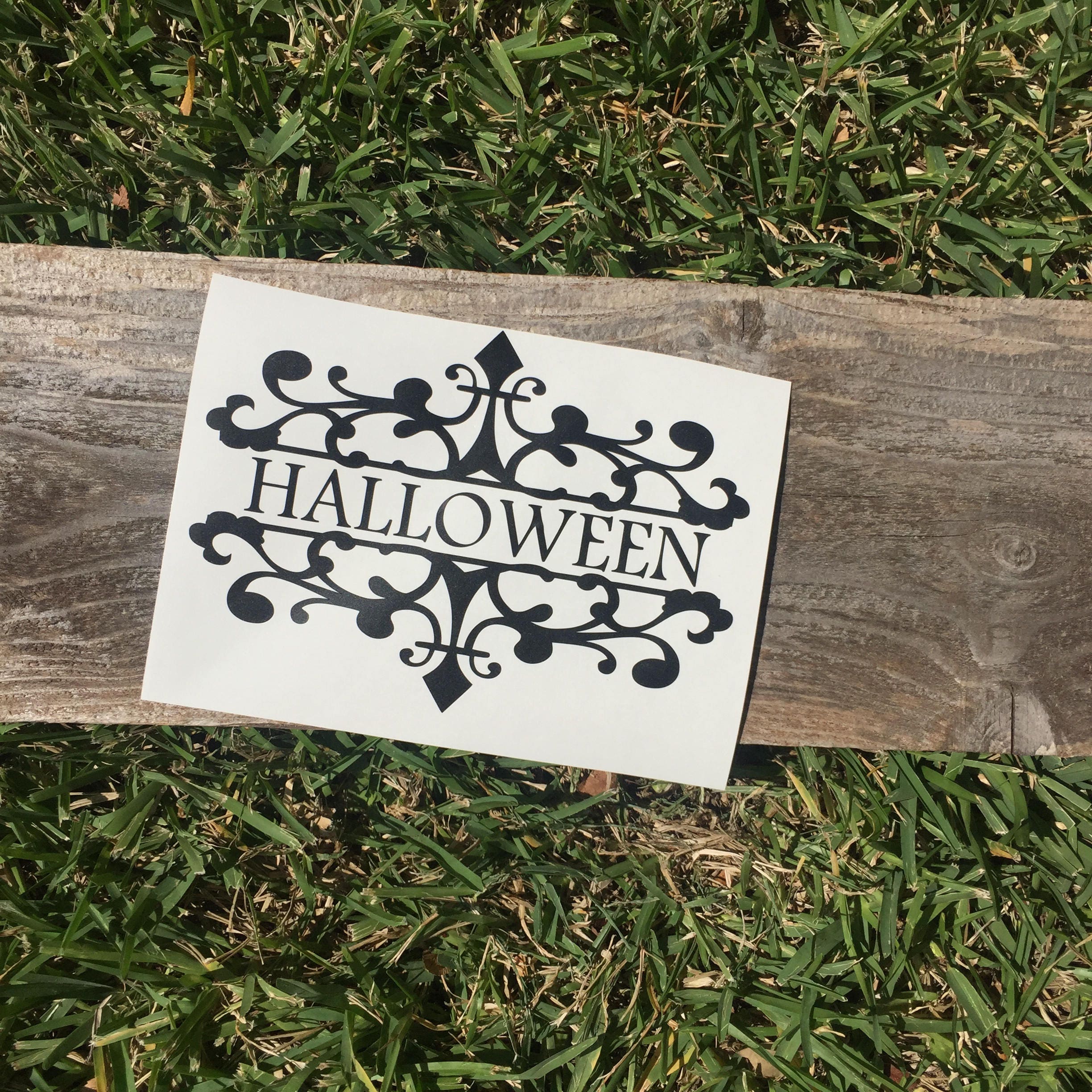 Pumpkin Decal ~ Halloween Pumpkin Decal ~ Halloween Decal ~ Jack O ...