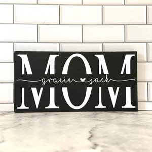 Personalized Gift For Mom Christmas Gift For Grandma ~ Mother Gift From Daughter Personalized Sign Gifts For Mom Family Sign Mimi Nana Gift