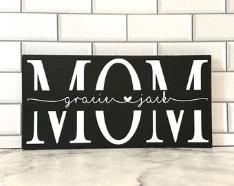 Personalized Gift For Mom Valentines Day Gift For Grandma ~ Mother Gift From Daughter Personalized Sign Gifts For Mom Family Sign Nana Gift