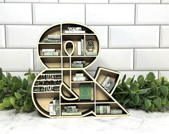 Book Nook Regalo personalizado para ella Mini estantería decorativa - Regalo para amantes de los libros Decoración de biblioteca Regalo para profesores - Regalo de libros Regalo de agradecimiento - Booktok