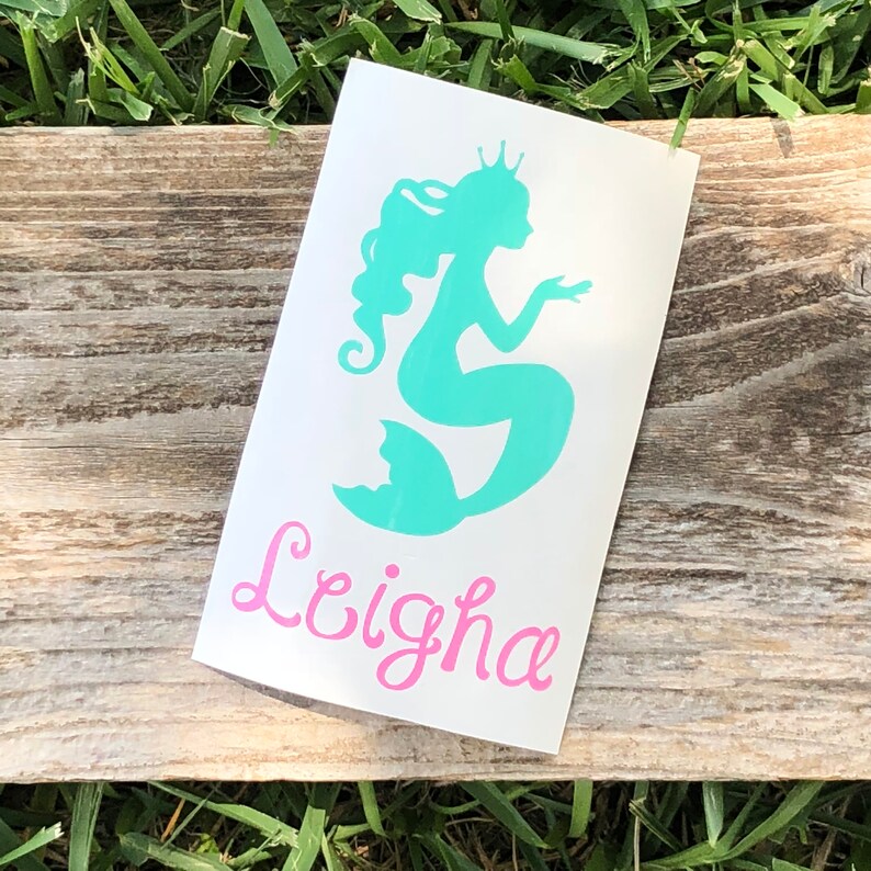Mermaid Decal Locker Decoration Mermaid Birthday Party Decal Etsy