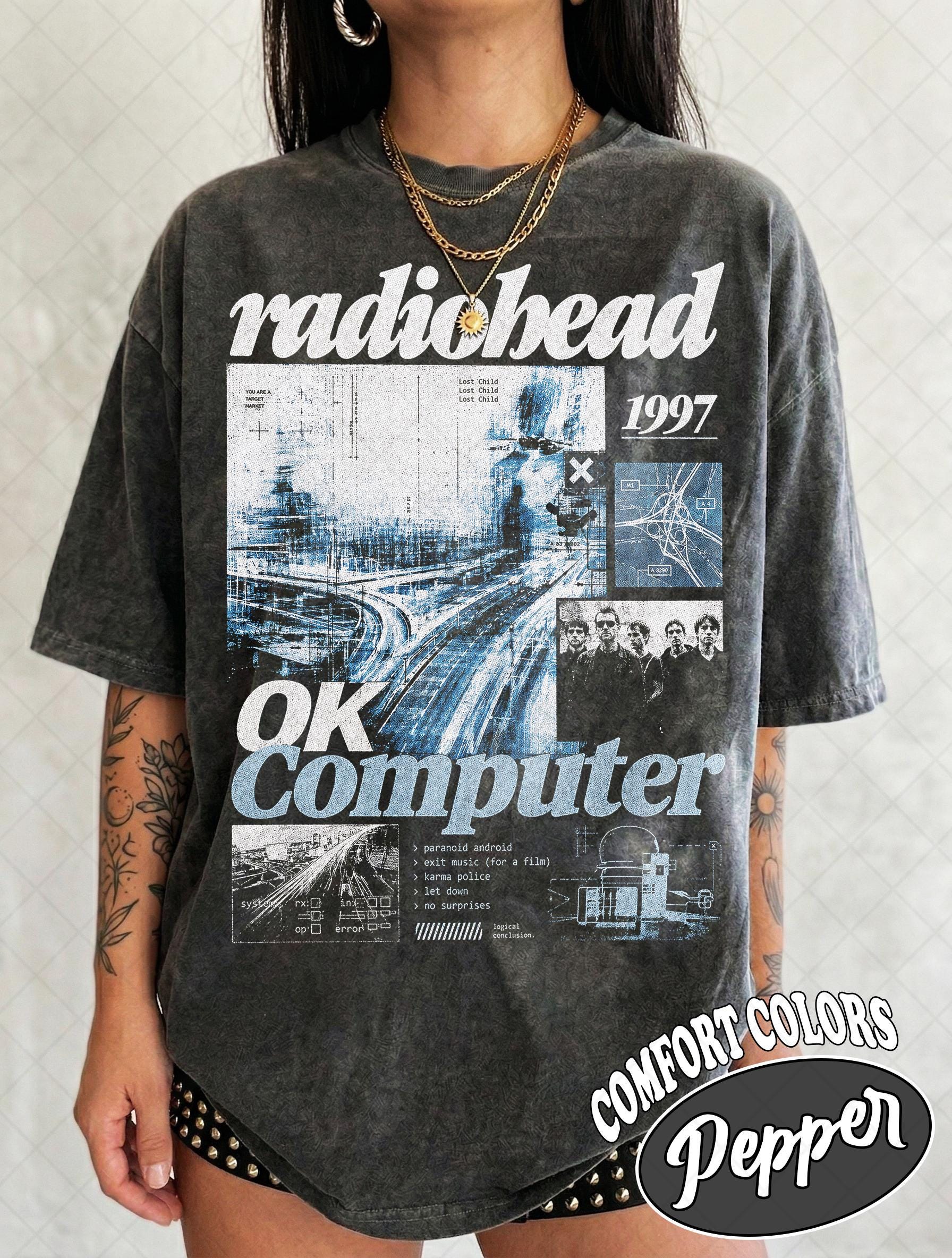Vintage T Shirt Radiohead - Etsy