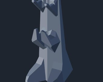 Soporte IEM monolítico de baja poligonización - Descarga digital