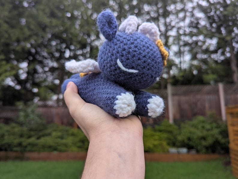 Sun and Moon Dragon Crochet Amigurumi Pattern PDF in English image 6
