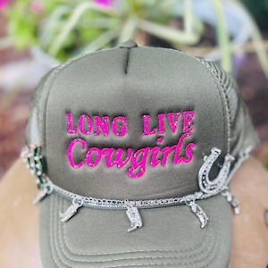 Long Live Cowgirls Trucker