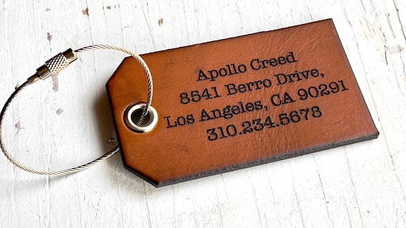 3 Best Personalized Leather Luggage Tags for Travelers in 2026
