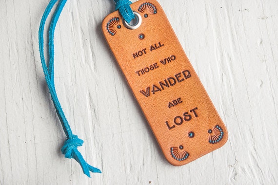 Not All Those Who Wander Are Lost J.R.R. Tolkien Quote - Etsy