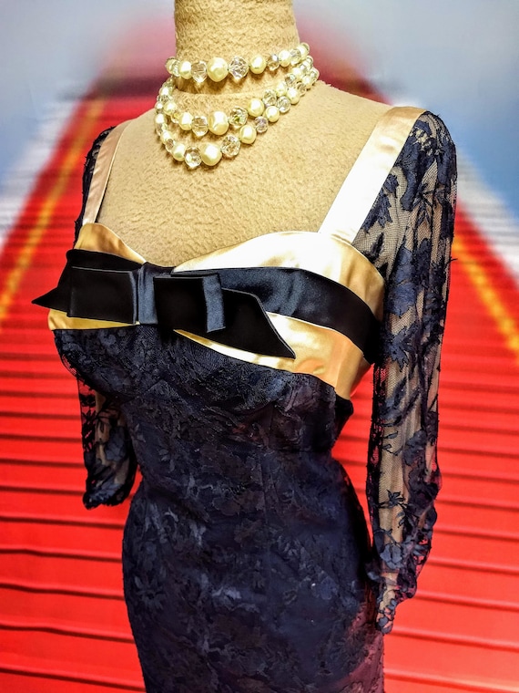 1950s Mary Black Original vintage couture wiggle d