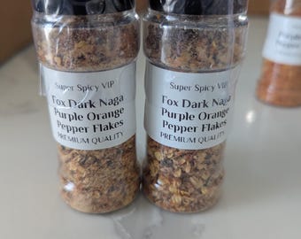 Fox Dark Naga Purple Orange Pepper Flakes