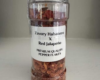 Zavory Habanero X Special Red Jalapeno Pepper Flakes