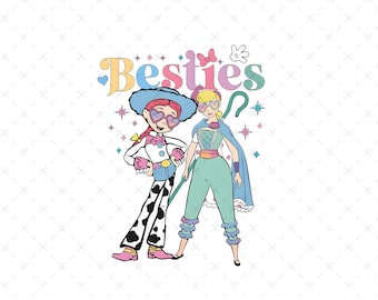 Besties Png, Toy Story Besties Png, Toy Story Best Friends Png,  Girls Trip, Digital File