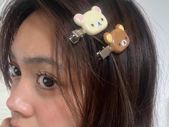 Rilakkuma Hair Clips ! ฅ՞•ﻌ•՞ฅ - Etsy