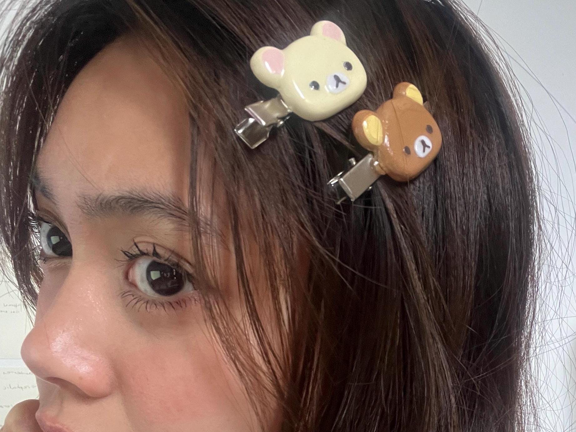 Rilakkuma Hair Clips ! ฅ՞•ﻌ•՞ฅ - Etsy