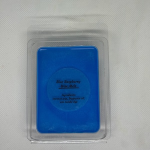 Derreter cera de framboesa azul