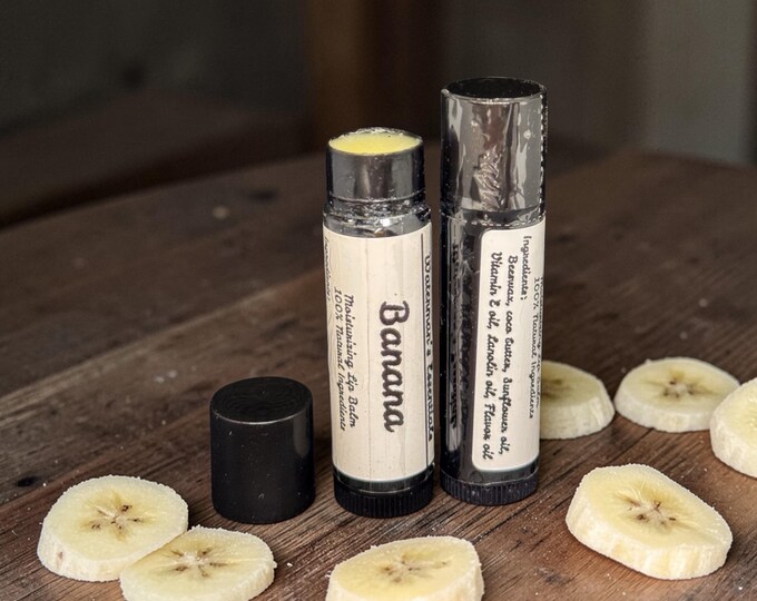 Organic Lip Balm I Banana