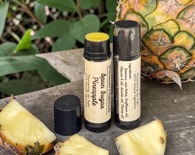 Organic Lip Balm I Spun Sugar Pineapple