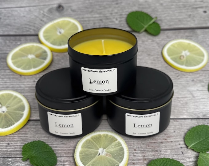 Lemon Scented Candle