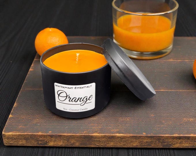 Orange Scented Candle