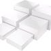 Premium Set of 6 Pcs Acrylic Food Risers for Buffet，white Riser Stand ...