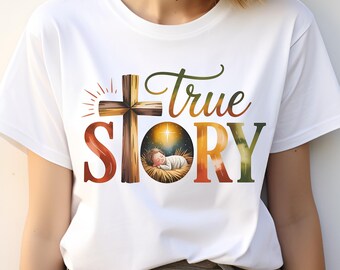 True Story DTF Transfer, Christian Heat Press