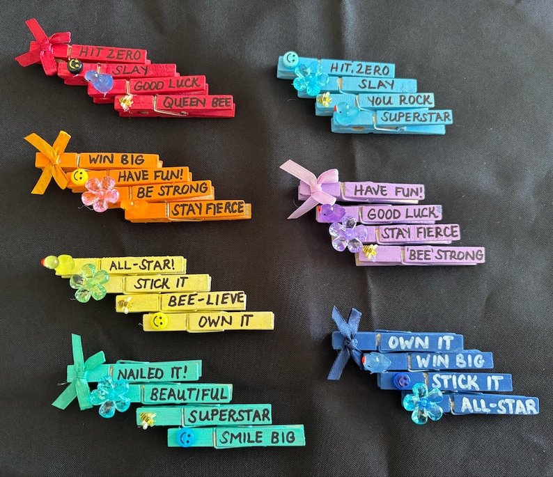 Cheer Pins - 50 Pack - Etsy