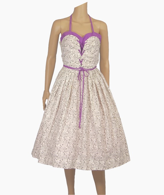Corset dress 1950s hotsell