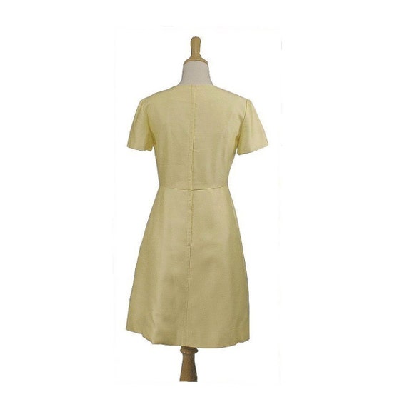 Vintage 1960s Emma Domb Silk Fit and Flare Short … - image 2