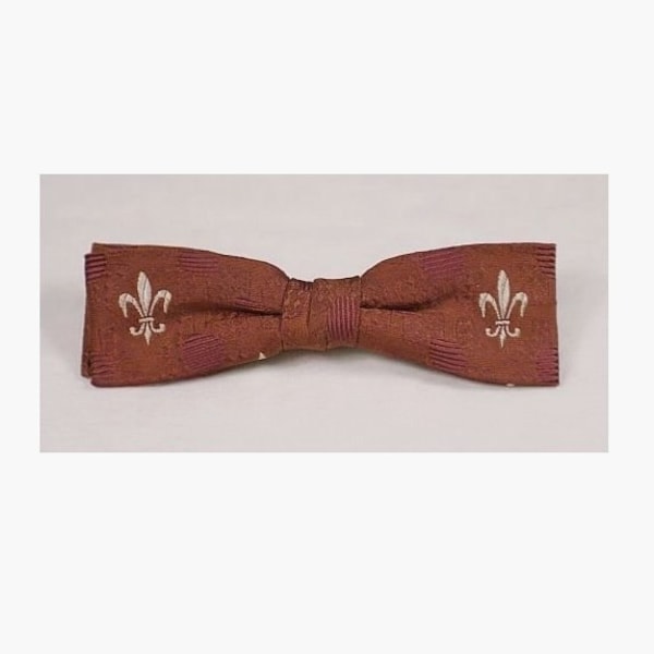 Vintage Shur-On 1950s Rayon Rat Pack Bow Tie