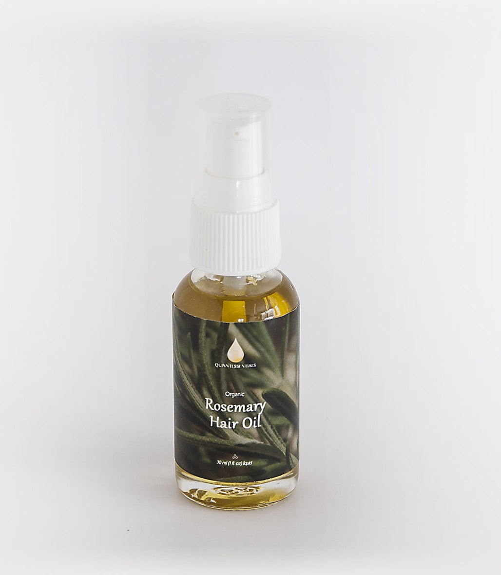 Organic Rosemary Hair Oil Etsy