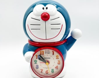 Rare Vintage Doraemon Robot Cat Alarm Clock