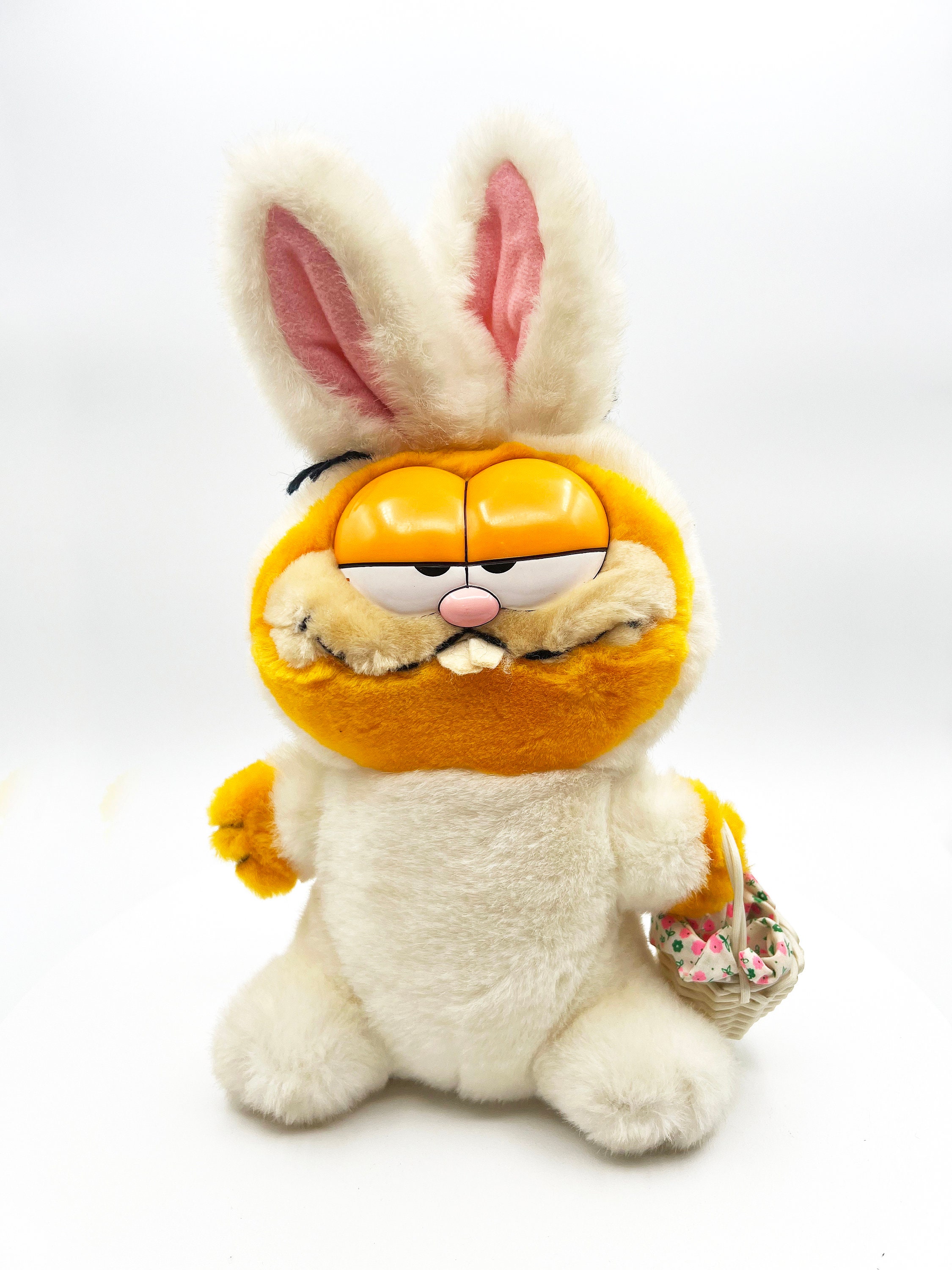 ヴィンテージ 1981年 Dakin ガーフィールド ぬいぐるみ：イースター