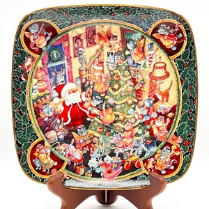 Vintage Franklin Mint &quot;Lend A Helping Paw&quot; Collector Plate by Bill Bell | HA3717