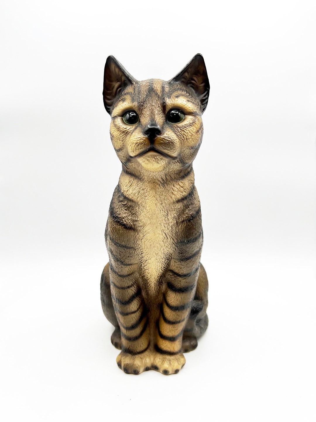 4er Set Katzen Weihnachtsbaum-Anhänger - Acryl Ornamente Mit Katzenmotiv