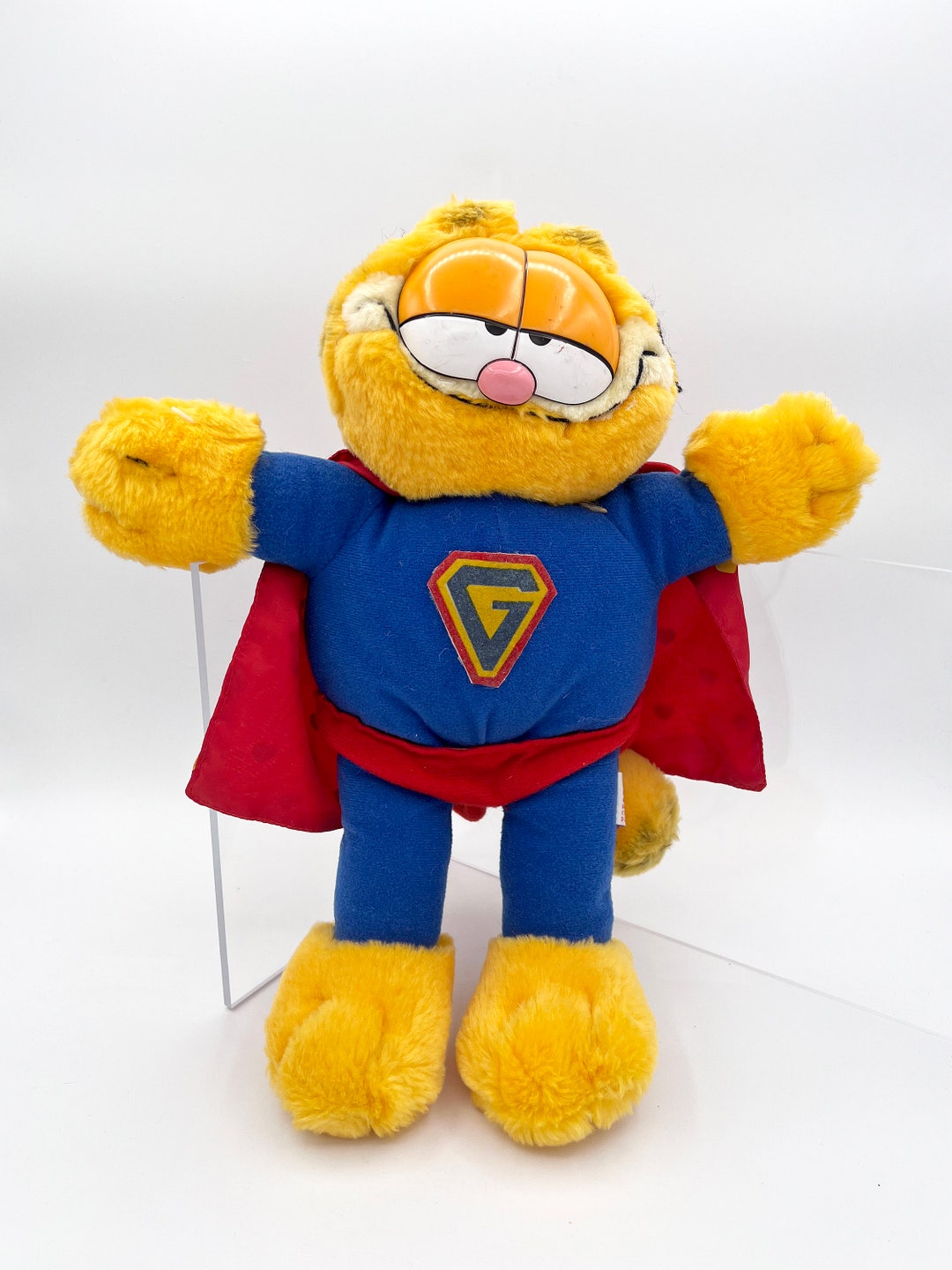 7点set ガーフィールド　ぬいぐるみ　ビンテージ　タグ付き　ダイキン GARFIELD ガーフィールド ぬいぐるみ DAKIN 1980s／TIME OUT | M
