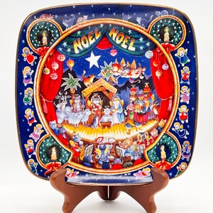 Vintage Franklin Mint &quot;NOEL NOEL&quot; Collector Plate by Bill Bell | RA1472