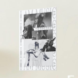 I AM MUSIC Playboi Carti l Digitales Poster