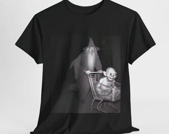 MadLad Wizard Goblin Cart, uniseks T-shirt, fantasy-RPG-shirt