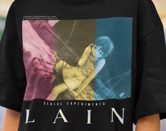 Retro Cyberpunk Anime Shirt, 90er Jahre Anime Vintage T-Shirt, Otaku Ropa, Japanisches Manga T-Shirt, Science Fiction Anime Geschenk Liebhaber Unisex Shirt