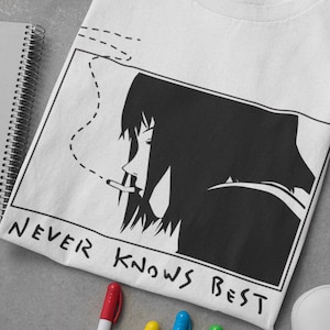 Unisex FLCL Anime Shirt, Never Knows Best Shirt, Mamimi Samejima Fooly Cooly Shirt, 90s Anime Shirt, Vintage Manga, Retro FLCL Manga Tshirt