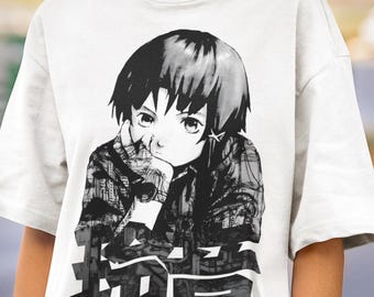 Retro Cyberpunk Anime Shirt, 90er Jahre Anime Vintage T-Shirt, Otaku Ropa, Japanisches Manga T-Shirt, Science Fiction Anime Geschenk Liebhaber Unisex Shirt