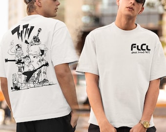 Unisex FLCL Anime Back Shirt, Never Knows Best Shirt, Mamimi, Fooly Cooly Shirt, 90s Anime Shirt, Vintage Manga Tee, Retro FLCL Manga Tshirt