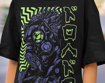 Unisex, Welcome to Chaos Anime Shirt, Kaiman Shirt, Anime Vintage Doro Anime, Caimen Welcome to Chaos Black Metal Manga, Kaiman T-shirt