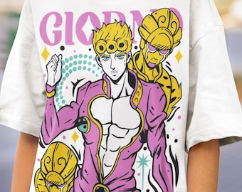 Unisex Adventure Anime Shirt, Bizarre Hero Dramatic Pose Manga Tee, Vintage Japanese Anime Gamer Otaku Streetwear Gift, Muscle Graphic Shirt