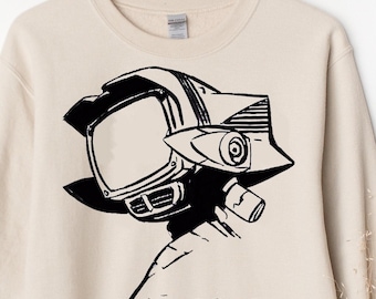 Unisex FLCL Anime Sweater, Classic Canti Shirt, Never Knows Best, Fooly Cooly, 90s Anime Shirt, Vintage Manga, Retro FLCL Manga Sweatshirt